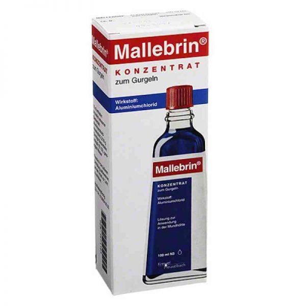 Mallebrin Konzentrat zum Gurgeln (100 ml)