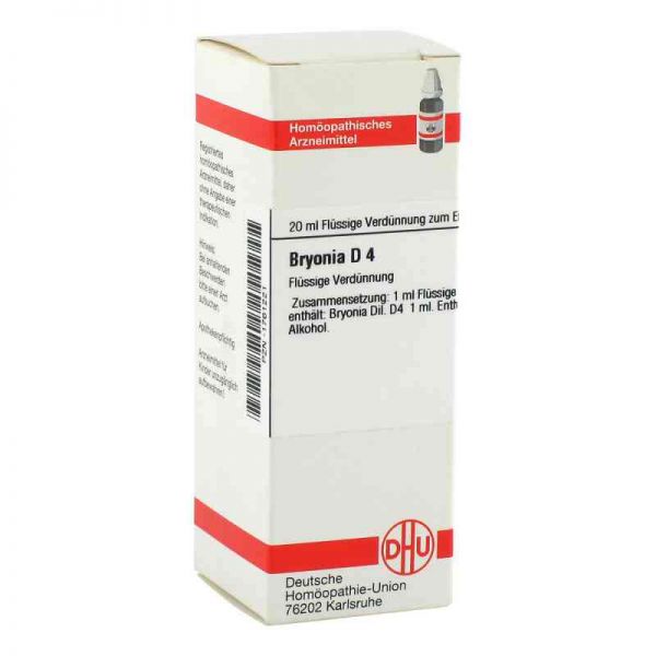 Bryonia D 4 Dilution (20 ml)