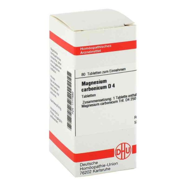 Magnesium Carbonicum D 4 Tabletten (80 stk)