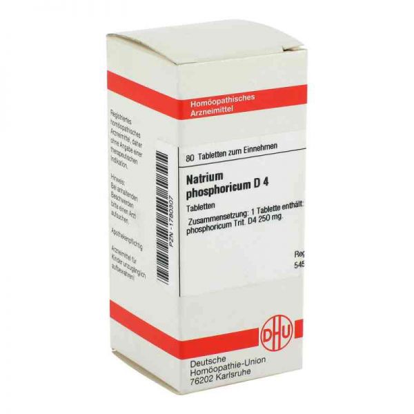 Natrium Phosphoricum D 4 Tabletten (80 stk)