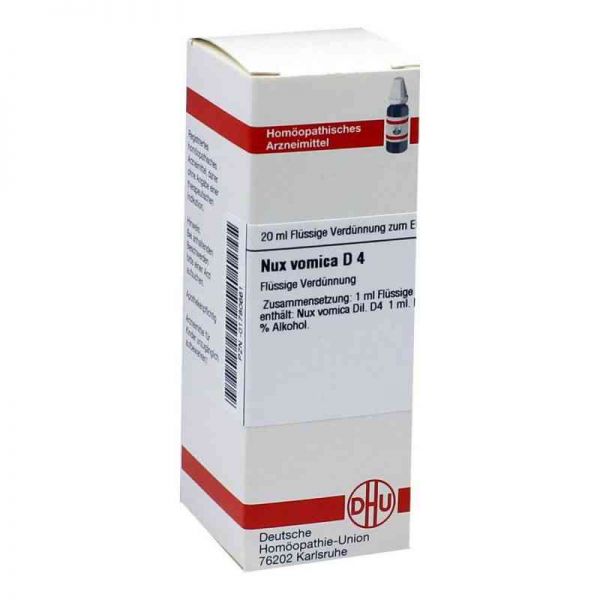 Nux Vomica D 4 Dilution (20 ml)