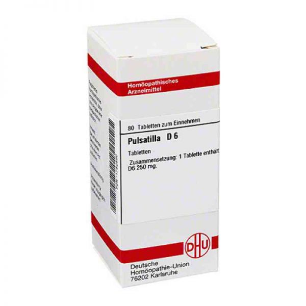 Pulsatilla D 6 Tabletten (80 stk)