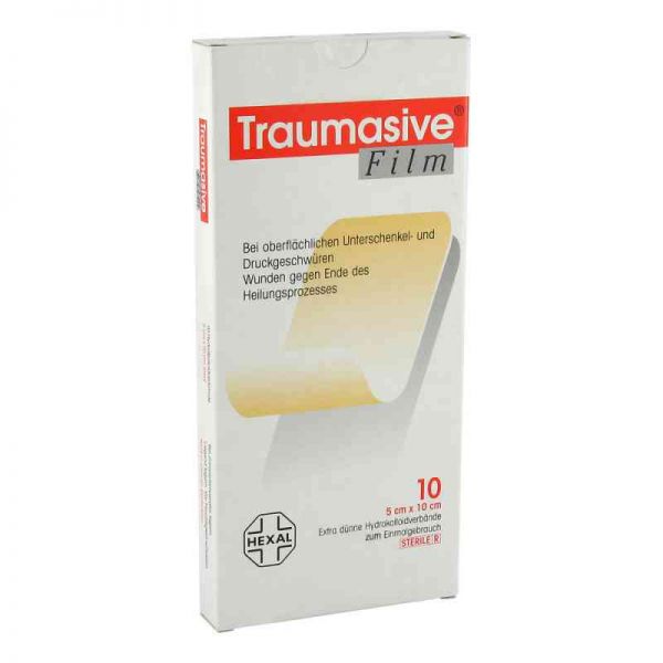 Traumasive Film 5x10cm Hydrokolloid-verband (10 stk)