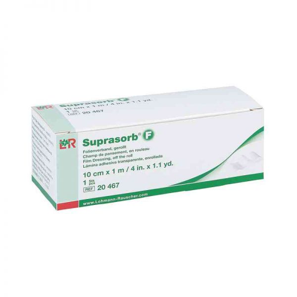 Suprasorb F Folien Wundverband 10cmx1m gerollt unste. (1 stk)