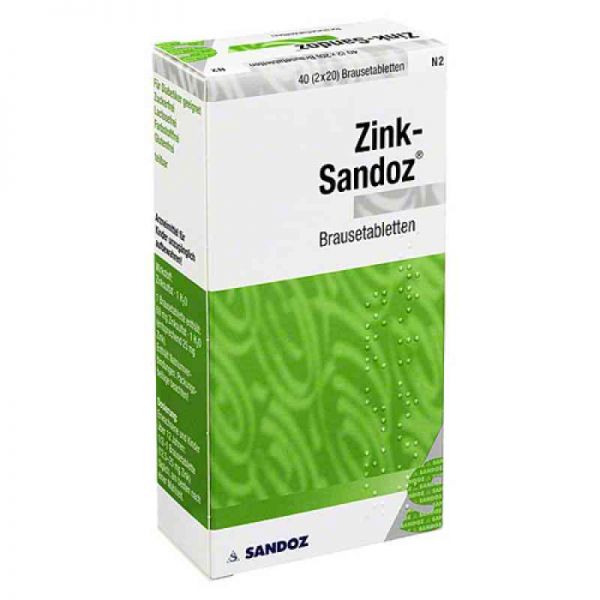 Zink-Sandoz (40 stk)