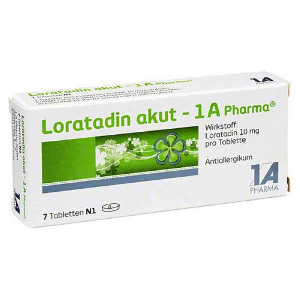 Loratadin akut-1A Pharma (7 stk)