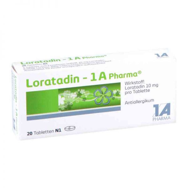 Loratadin-1A Pharma (20 stk)