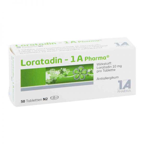 Loratadin-1A Pharma (50 stk)