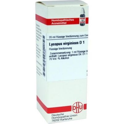 Lycopus Virg. D 1 Dilution (20 ml)