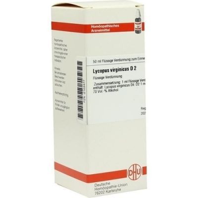 Lycopus Virg. D 2 Dilution (50 ml)