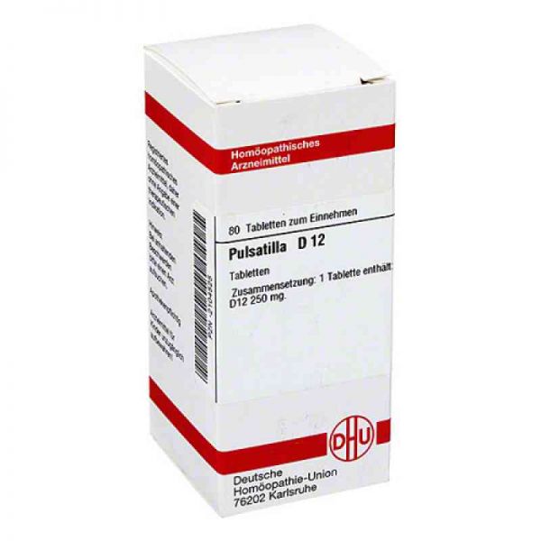 Pulsatilla D 12 Tabletten (80 stk)