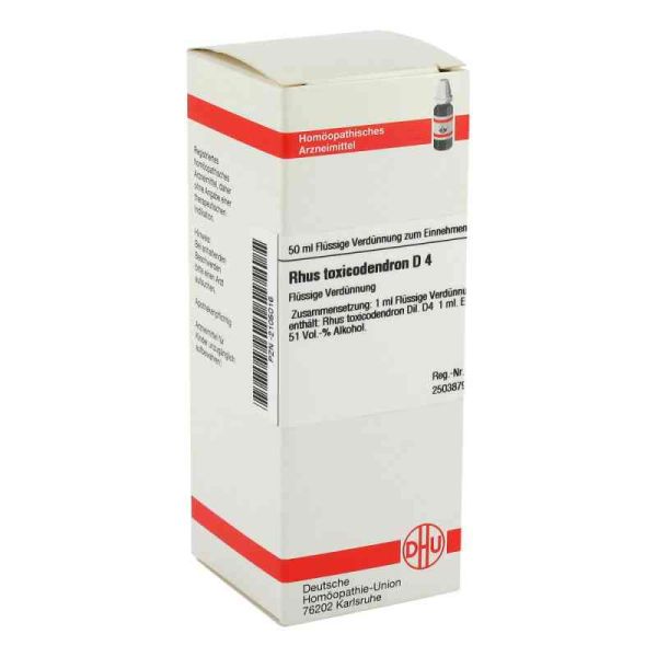 Rhus Tox. D 4 Dilution (50 ml)