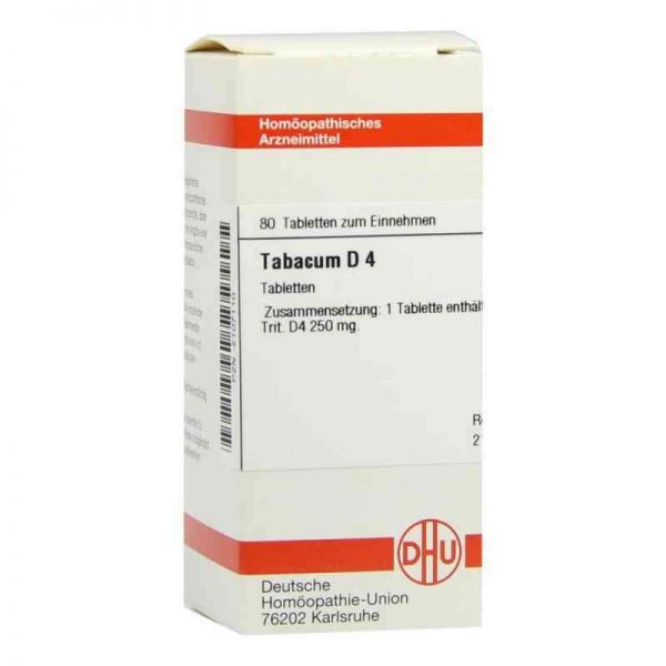 Tabacum D 4 Tabletten (80 stk)