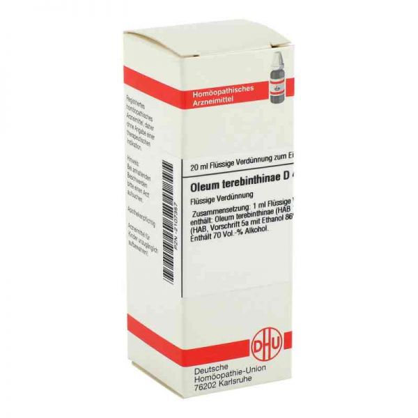 Oleum Terebinthinae D 4 Dilution (20 ml)