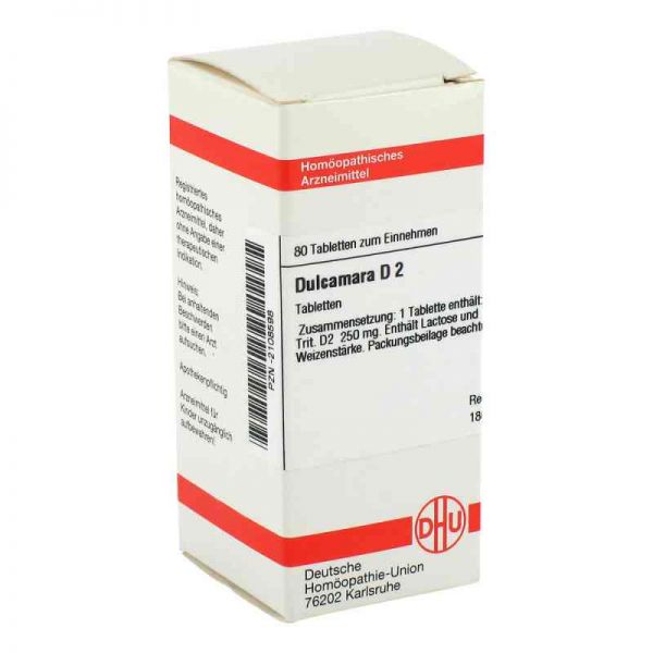 Dulcamara D 2 Tabletten (80 stk)