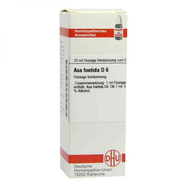 Asa Foetida D 6 Dilution (20 ml)