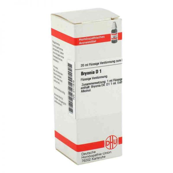 Bryonia D 1 Dilution (20 ml)