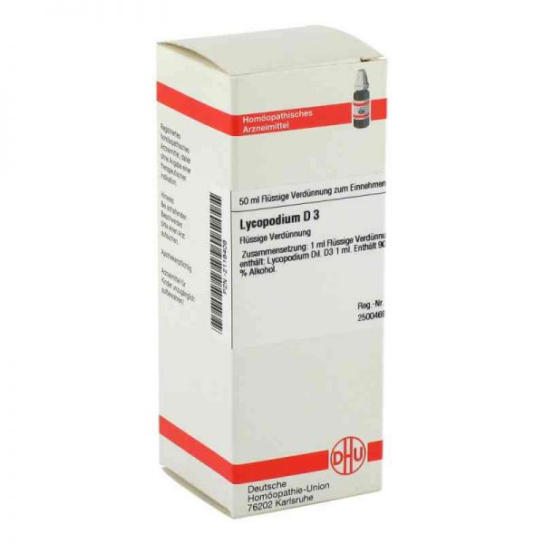 Lycopodium D 3 Dilution (50 ml)