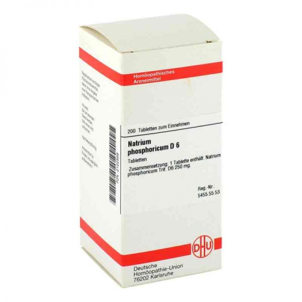 Natrium Phosphoricum D 6 Tabletten (200 stk)