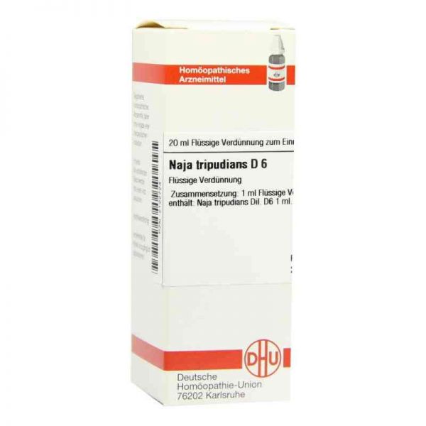 Naja Tripudians D 6 Dilution (20 ml)