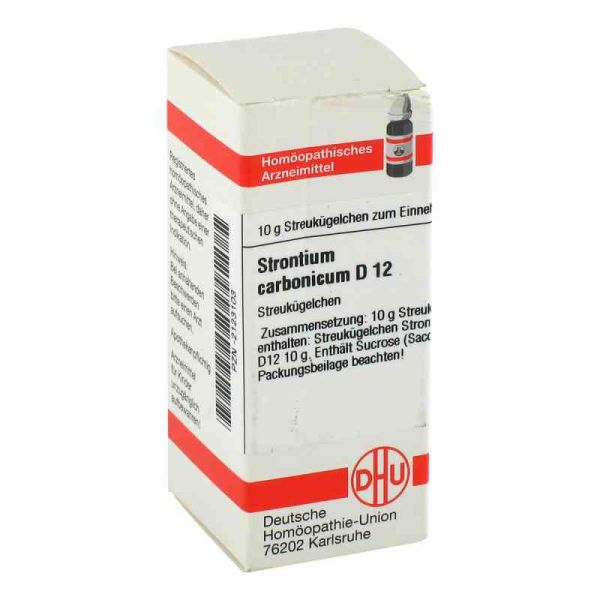 Strontium Carbonicum D 12 Globuli (10 g)