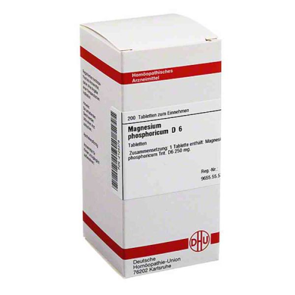 Magnesium Phos. D 6 Tabletten (200 stk)