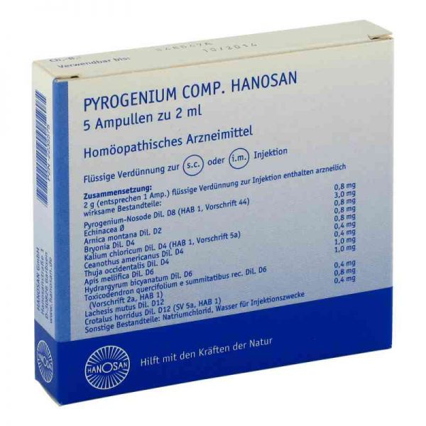 Pyrogenium compositus Hanosan Ampullen (5X2 ml)