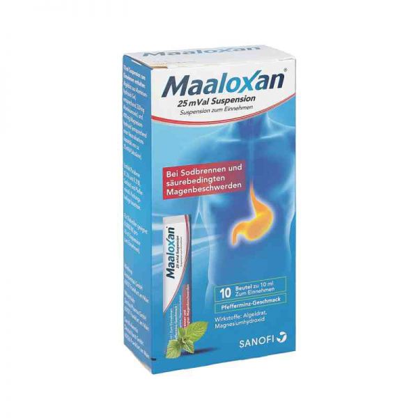 Maaloxan 25mVal Beutel (10X10 ml)