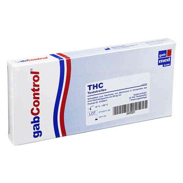 Drogentest Thc Teststreifen (10 stk)