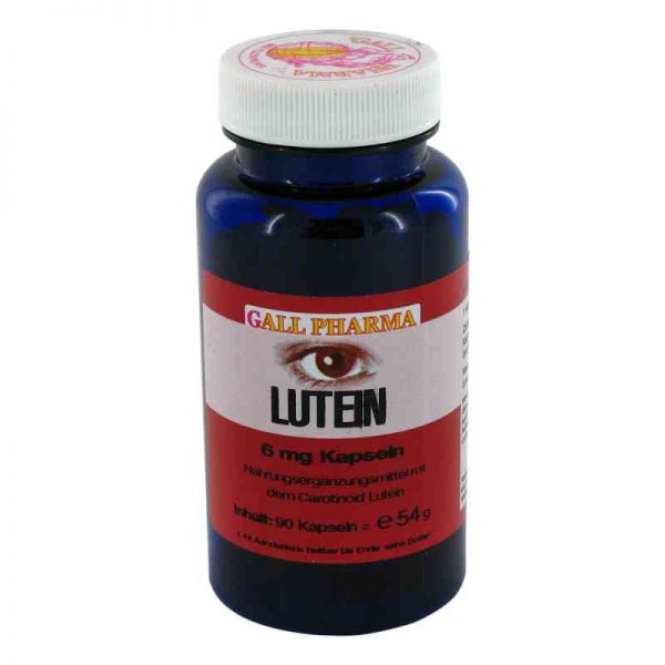 Lutein 6 mg Kapseln (90 stk)