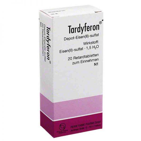 Tardyferon Depot-Eisen(II)-sulfat 80mg (20 stk)