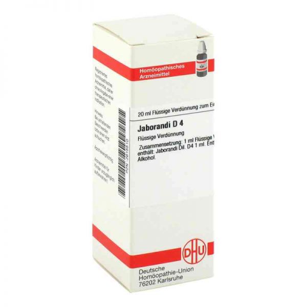 Jaborandi D 4 Dilution (20 ml)