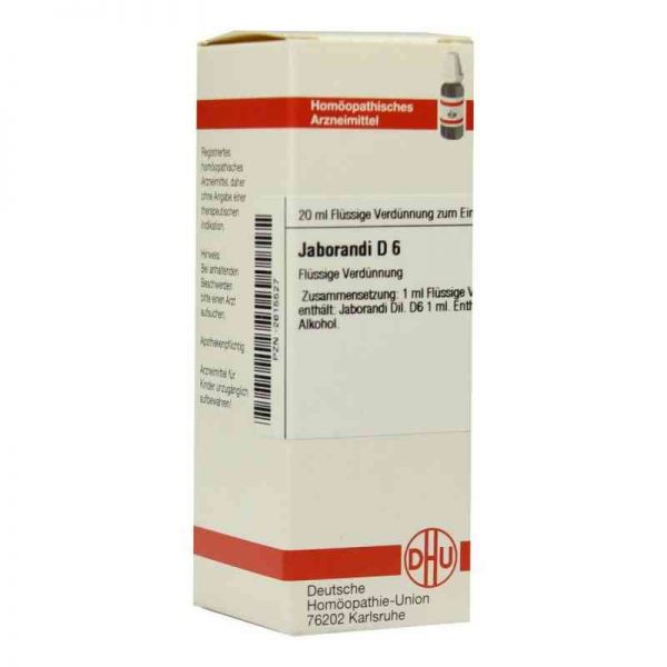 Jaborandi D 6 Dilution (20 ml)