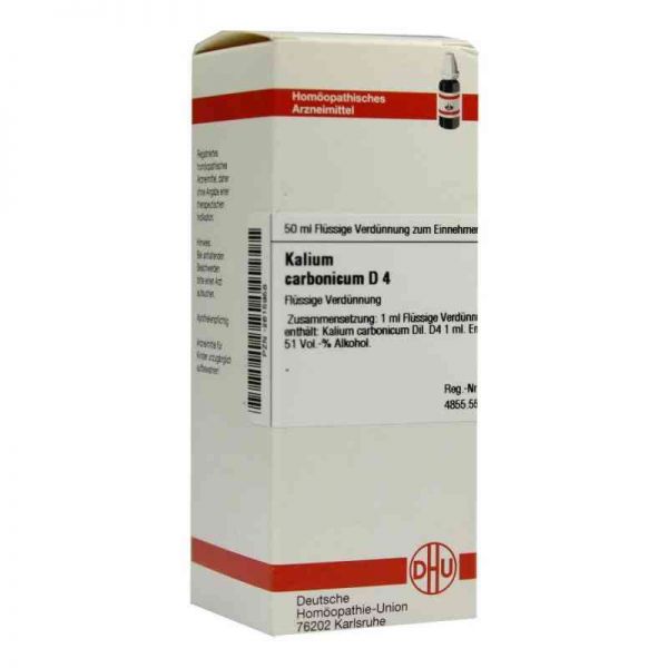 Kalium Carbonicum D 4 Dilution (50 ml)