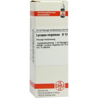 Lycopus Virg. D 12 Dilution (20 ml)