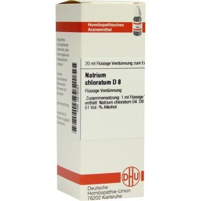 Natrium Chloratum D 8 Dilution (20 ml)