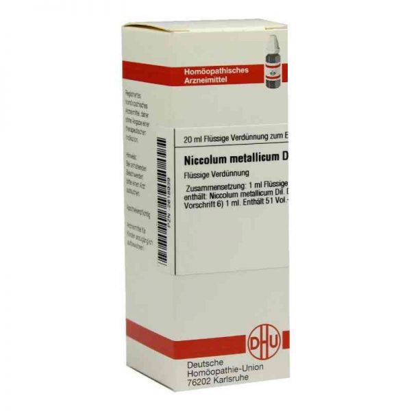 Niccolum Metallicum D 12 Dilution (20 ml)