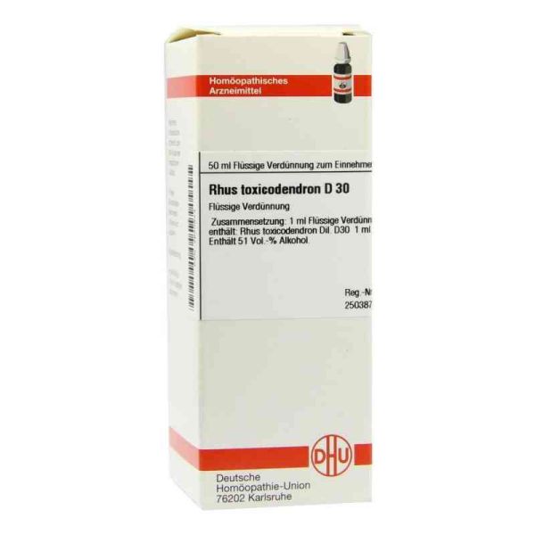 Rhus Tox. D 30 Dilution (50 ml)