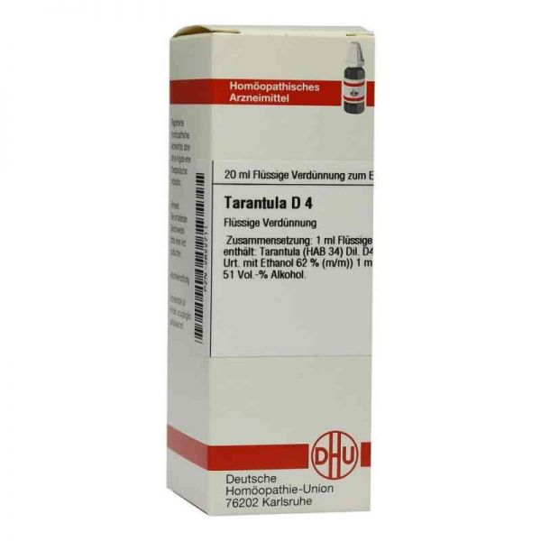 Tarantula D 4 Dilution (20 ml)