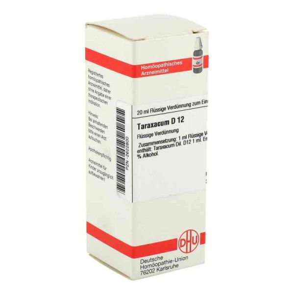 Taraxacum D 12 Dilution (20 ml)