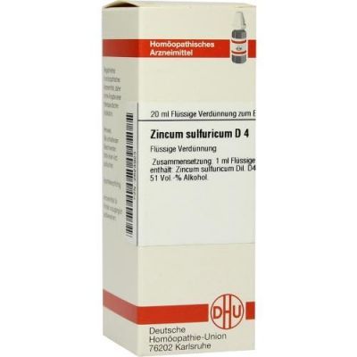 Zincum Sulfuricum D 4 Dilution (20 ml)