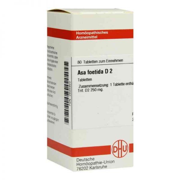 Asa Foetida D 2 Tabletten (80 stk)