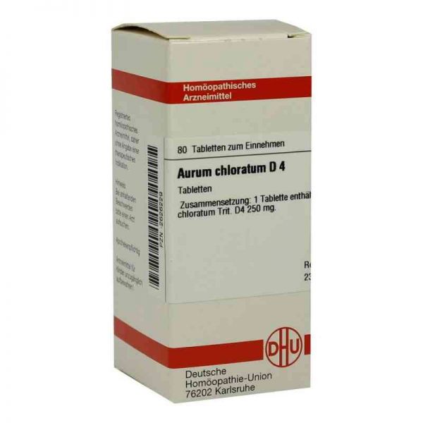 Aurum Chloratum D 4 Tabletten (80 stk)