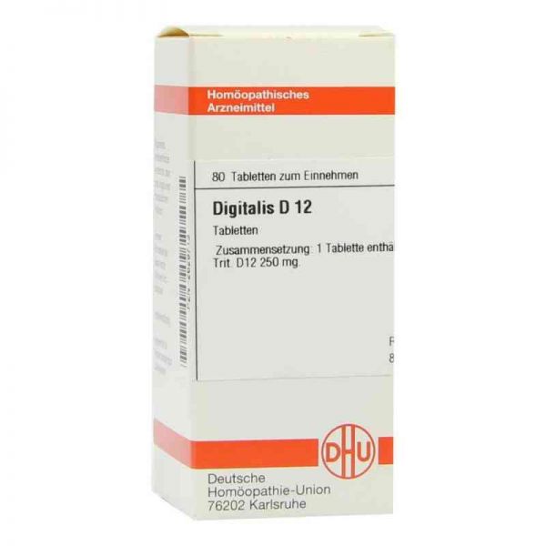 Digitalis D 12 Tabletten (80 stk)