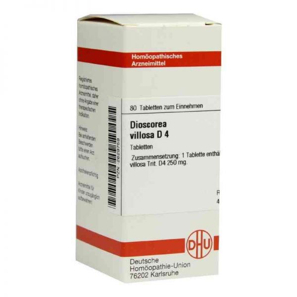 Dioscorea Villosa D 4 Tabletten (80 stk)