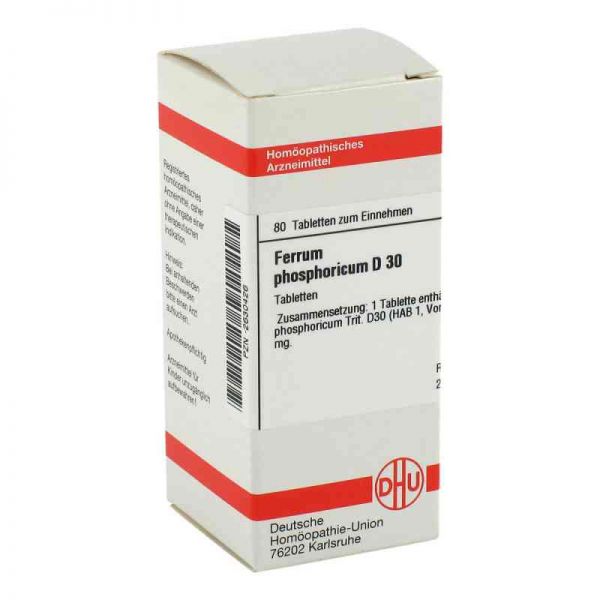 Ferrum Phosphoricum D 30 Tabletten (80 stk)