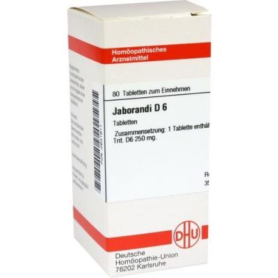 Jaborandi D 6 Tabletten (80 stk)