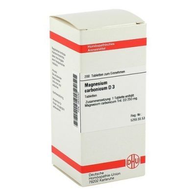 Magnesium Carbonicum D 3 Tabletten (200 stk)