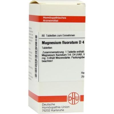 Magnesium Fluoratum D 4 Tabletten (80 stk)