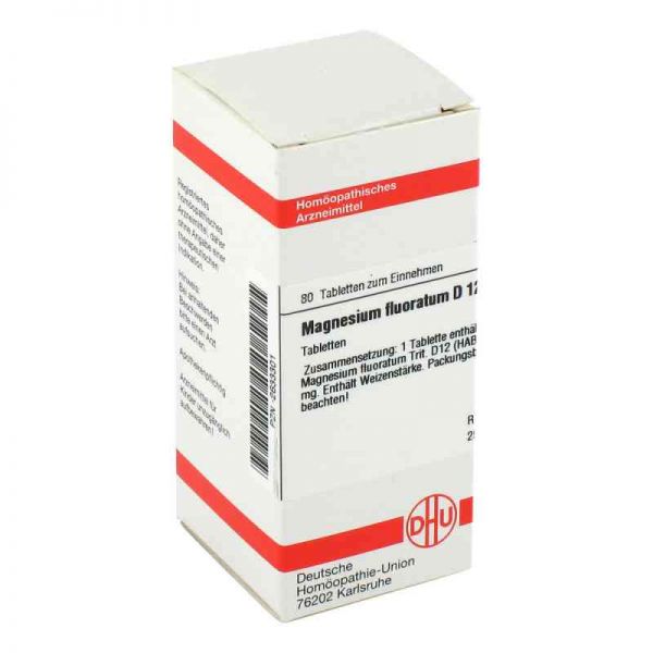 Magnesium Fluoratum D 12 Tabletten (80 stk)